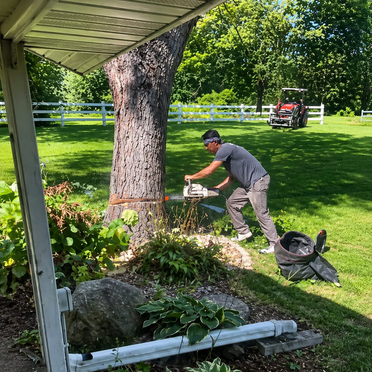 Professional tree removal service